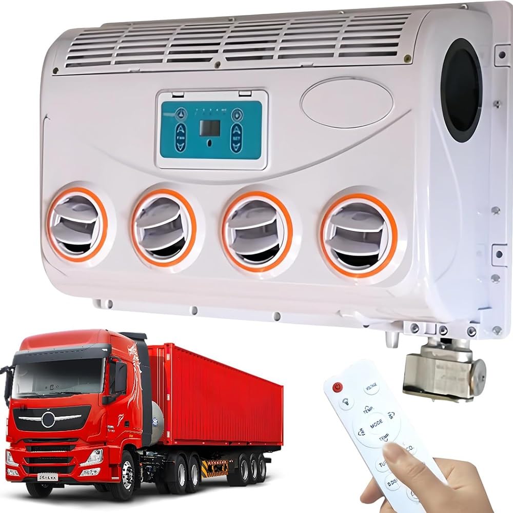 Sweet taize Portable 12V/24V Air Conditioner | Air Cooler for Vehicles and RVs | Easy Installation & Low Noise | Ideal for Travel and Camping(24v)