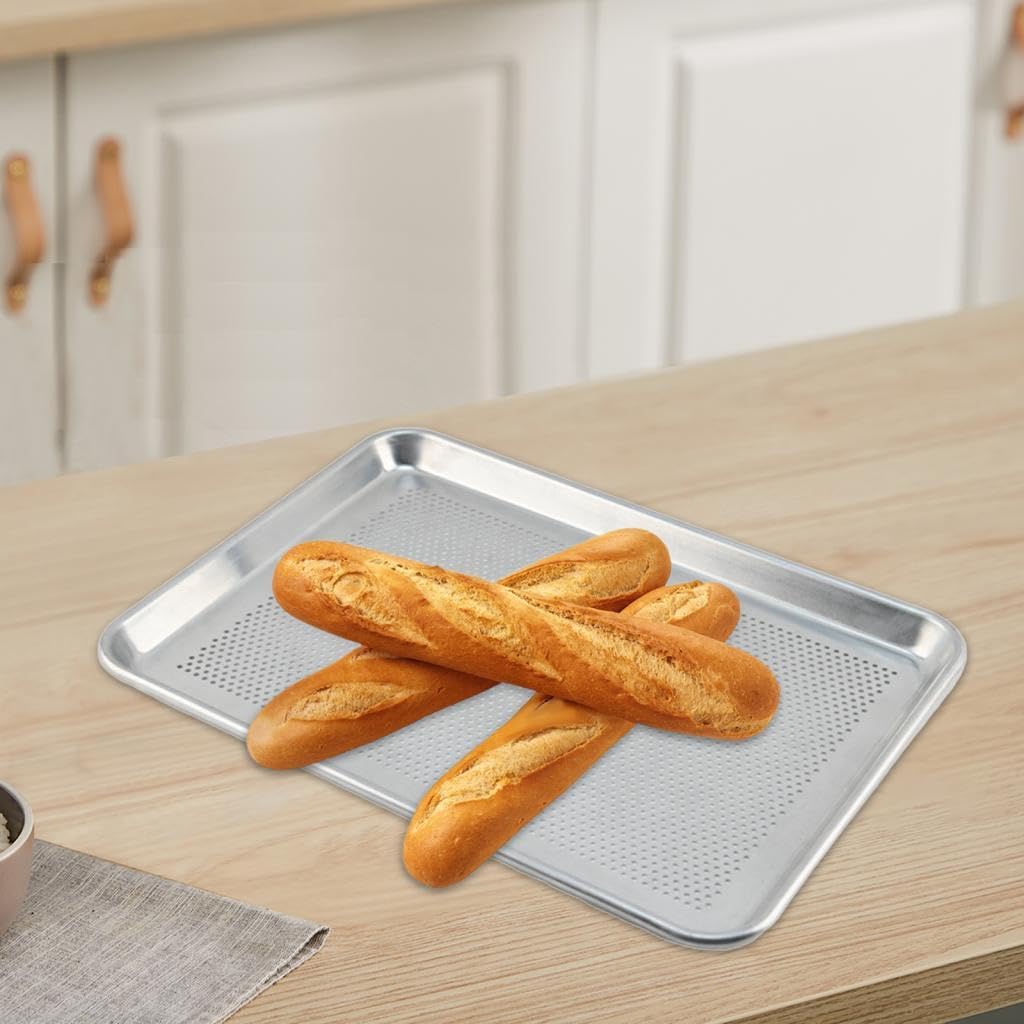 Perforiertes Backblech, Keksblech, Pizzaofenblech, Backblech für Küche Und Restaurant, 60x40cm