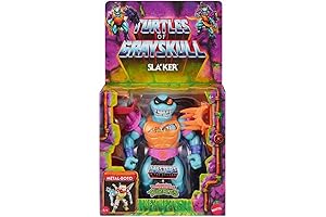 Masters of the Universe Origins Grayskull Deluxe Slaker Action Figure: The Unbeatable Metalhead from TMNT