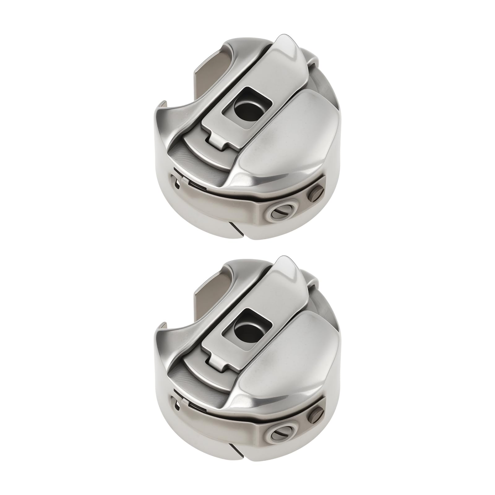 MechPort 2pcs Sewing Machine Bobbin Case Compatible with Pfaff 335 Compatible with Typical 0628 Cylinder Bed Compound Feed
