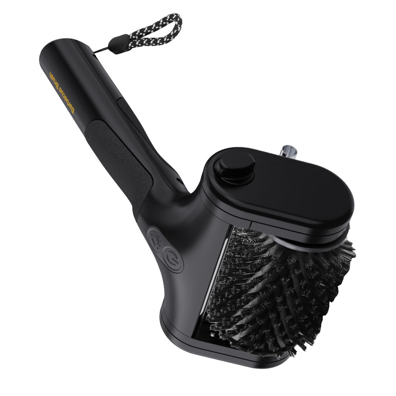 JSGHGDF Electric Cleaning Brush Featuring 15A Quick Energy and 6 Light Diodes for Simple Barbecue Maintenance Ergonomic Barbecue Cleaner