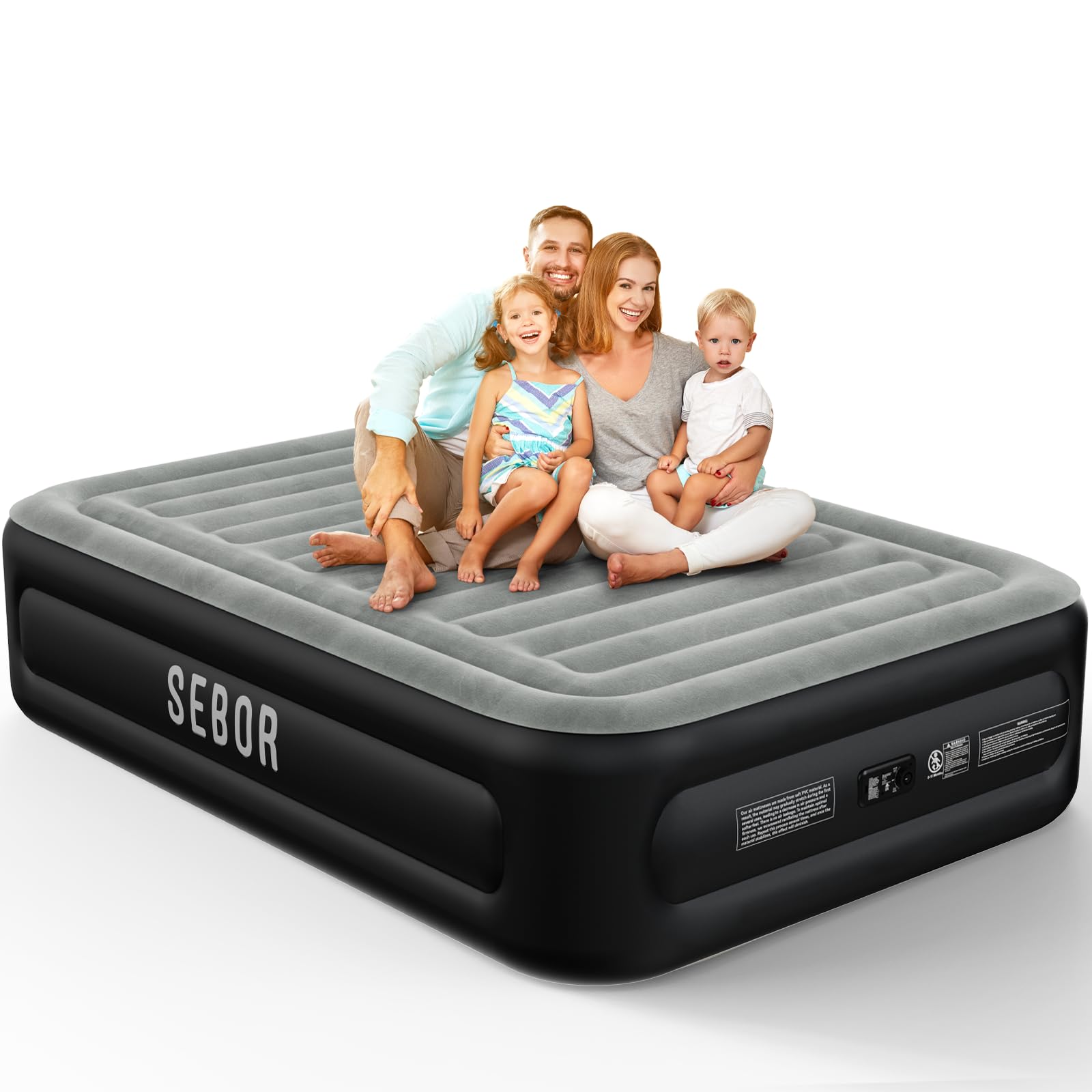 Air Mattress Queen with Built in Pump
