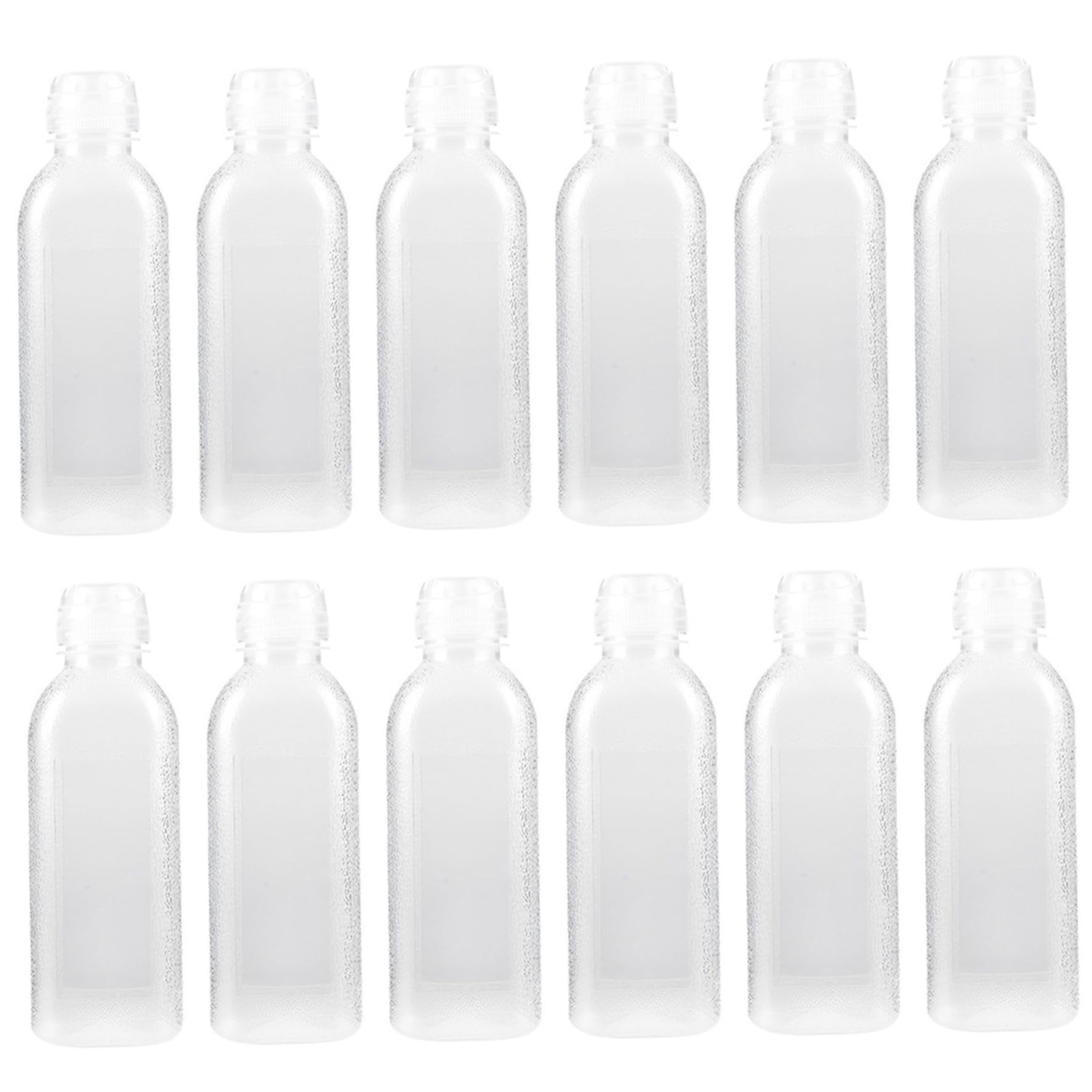 Botellas de compresión de condimentos de 500 ml recipientes de transparente con tapa