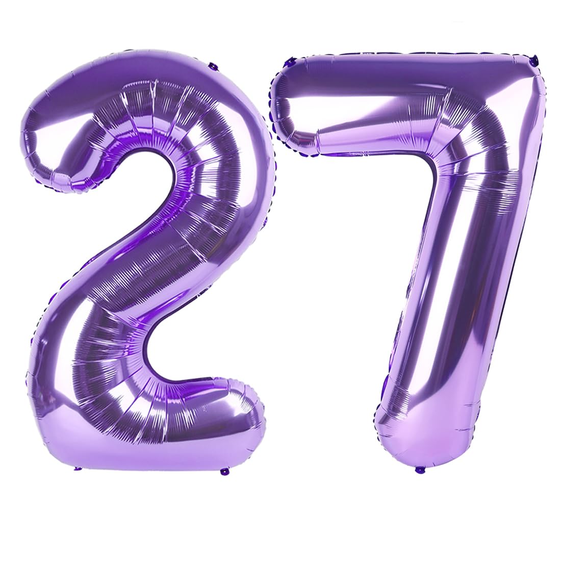 Number Balloons 27 Balloon 40 inch Purple for 27 Birthday Party Decoration