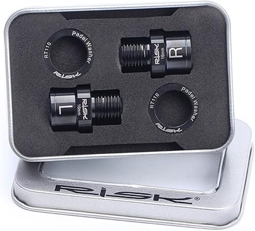 Extensores de pedal de bicicleta, aleación de titanio de 160.787 in, 916" roscado, para bicicleta de montaña, bicicleta BMX