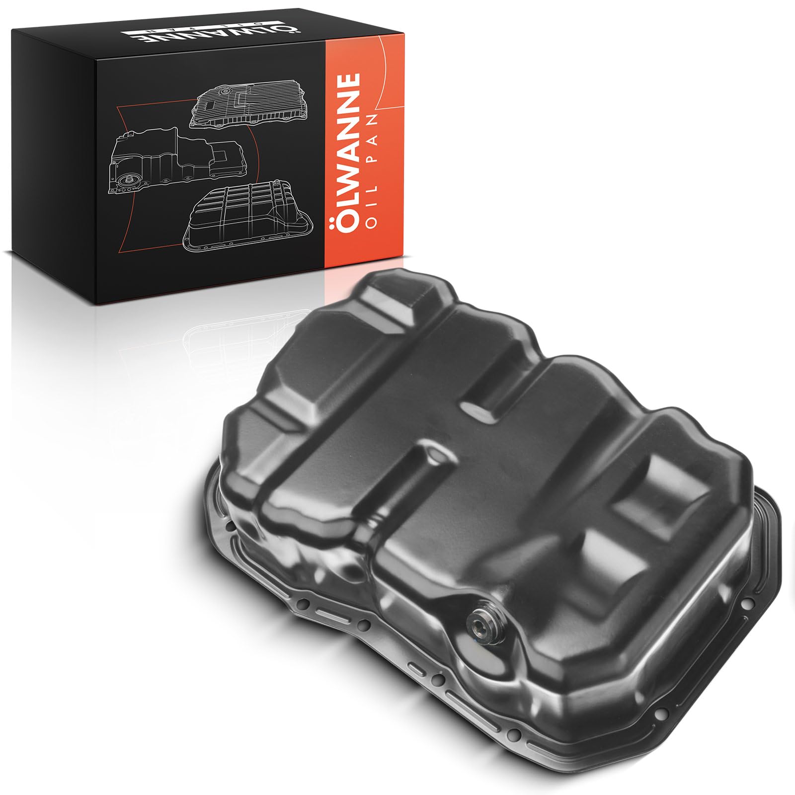 Frankberg Coppa dell'olio V32-0223 | Compatibile con: 6 Combi GH, 3 BK, 5 CR, 6 Hatchback GH, 6 Hatchback G.G, Saloon BK, 6 Saloon GH, 6 berline G.G, MPV II LW
