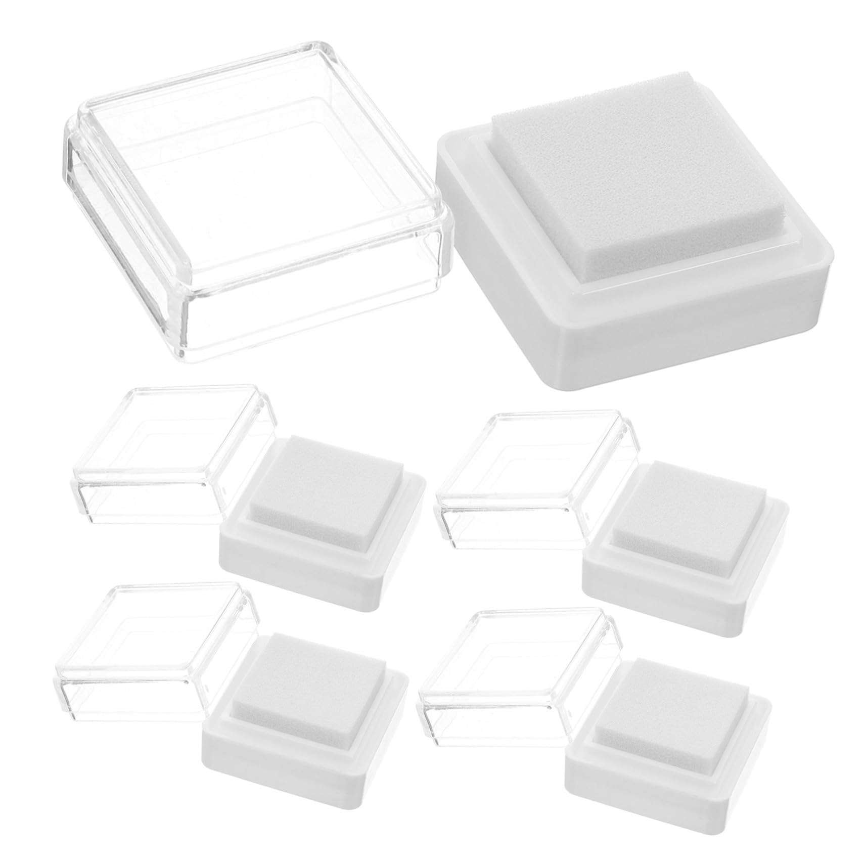 25pezzi Tamponi Inchiostro Flessibili e Lavabili Per Timbri Cuscinetti Inchiostrati Per Adatti Per Scrapbooking e Creazioni Artistiche