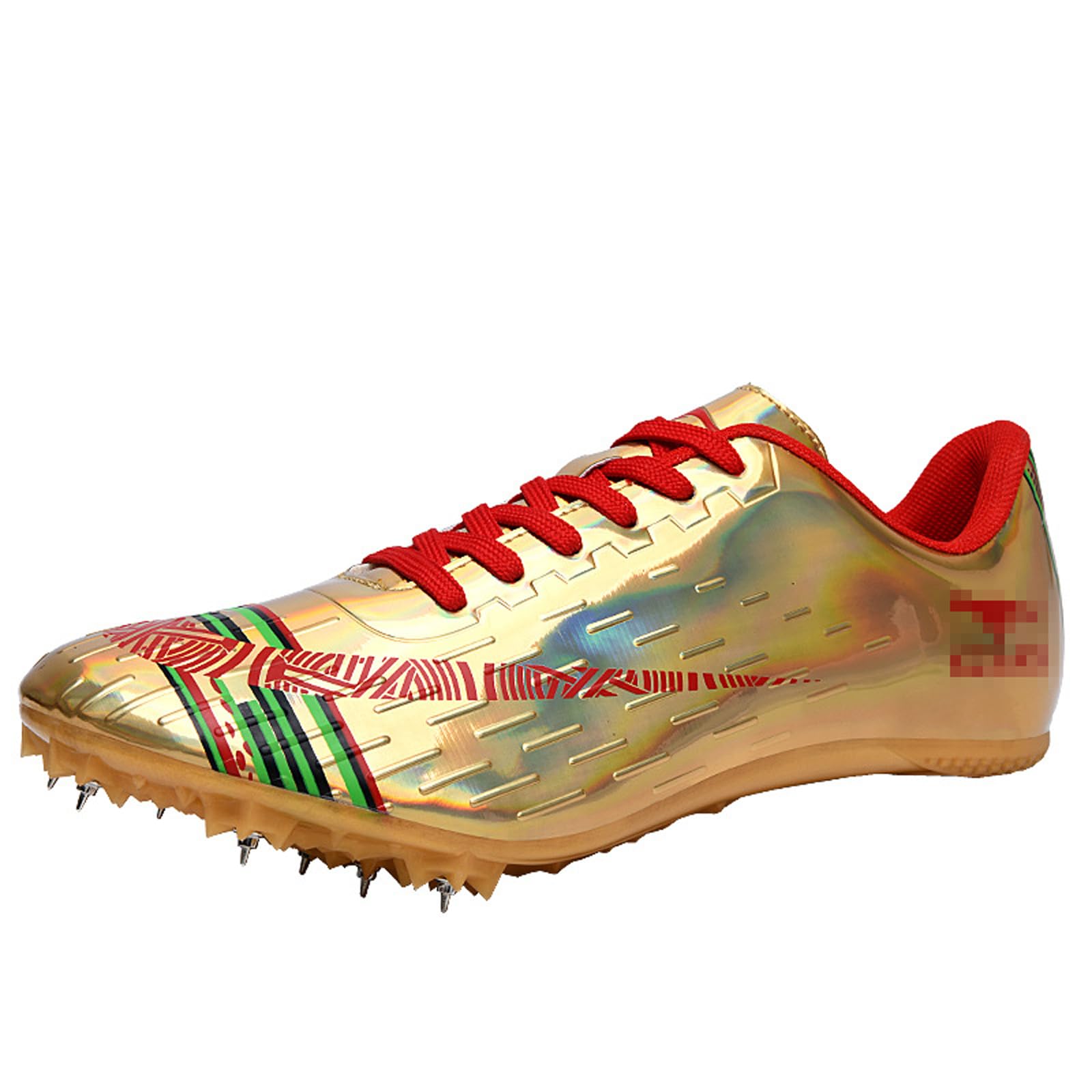 Zapatos Deportivos Profesionales Ligeros y Transpirables,Zapatos Profesionales con Clavos para Correr,Zapatos con Clavos para Atletismo,Zapatillas de Deporte con Clavos para Adolescentes