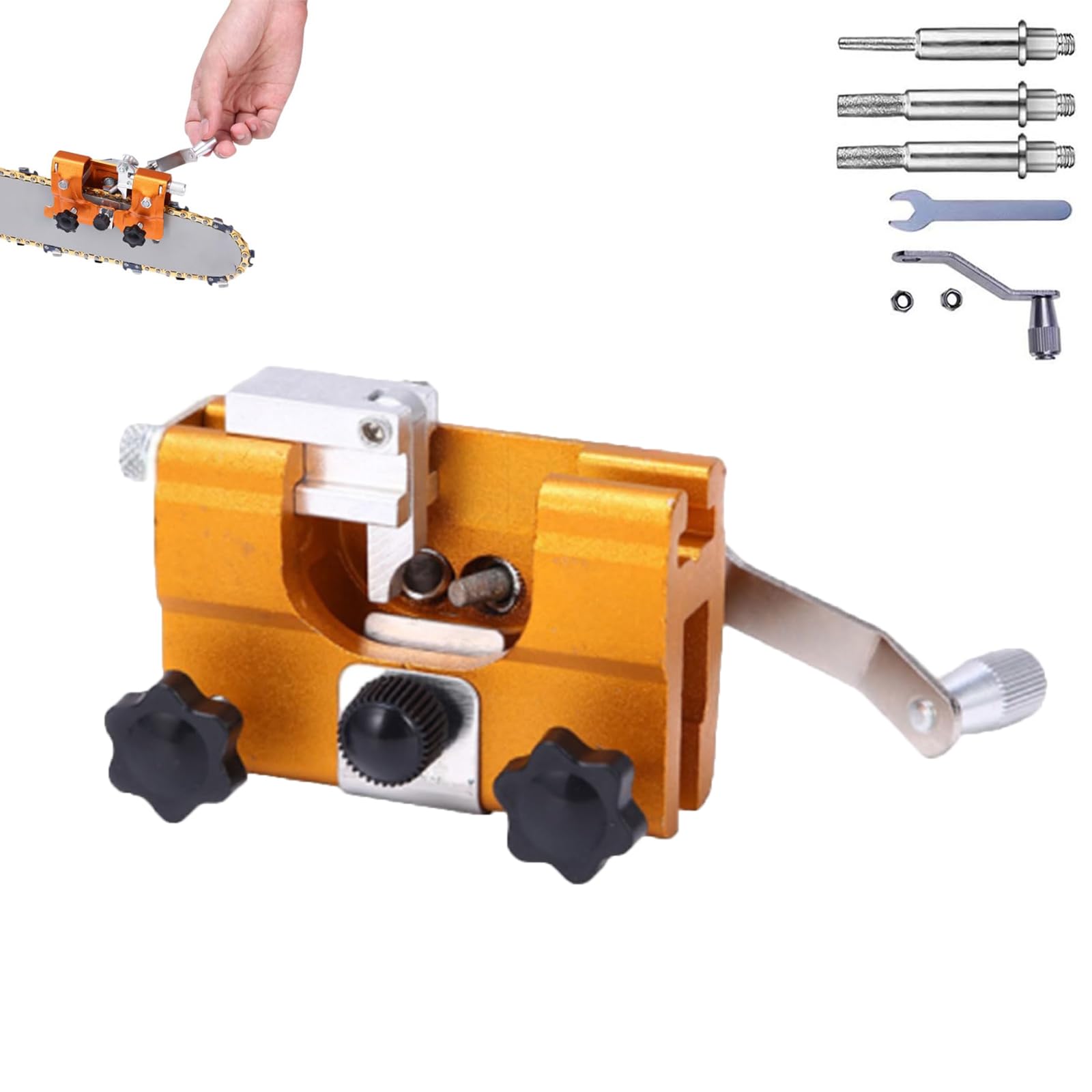 Amazon.com: Klampero Chain Sharpener, Chainsaw Sharpener, Portable