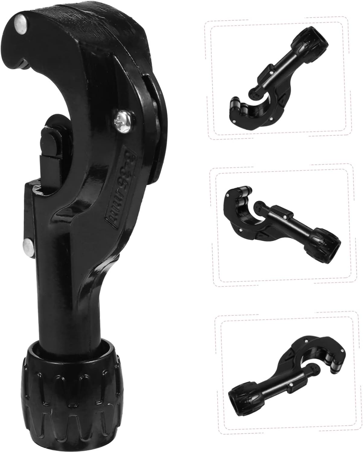 HOMSFOU Bearing Type Tubing Cutter Heavy Duty Metal Tube Cutter for Copper and Aluminum Quick-Acting Pipe Cutting Tool for Plumbers and Metalworkers