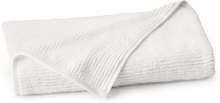 BOLL & BRANCH Turkish Ribbed Bath Sheet, White | 100% Organic Turkish Cotton - Oversized Soft Absorbent Quick Dry Luxury Spa Bath Sheet, Textured Rib Weave - Premium Comfort