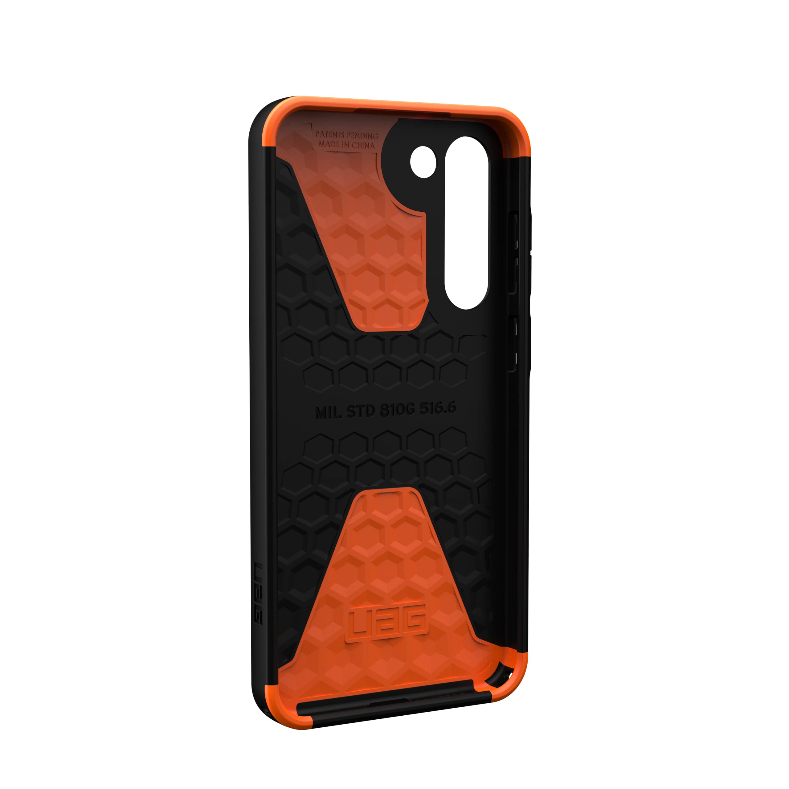 Urban Armor Gear Civilian Funda Protectora Samsung Galaxy S23 Plus Case [Oficialmente Designed for Samsung, Wireless Charging Compatible Cover, Funda Resistente a los Golpes] Negro