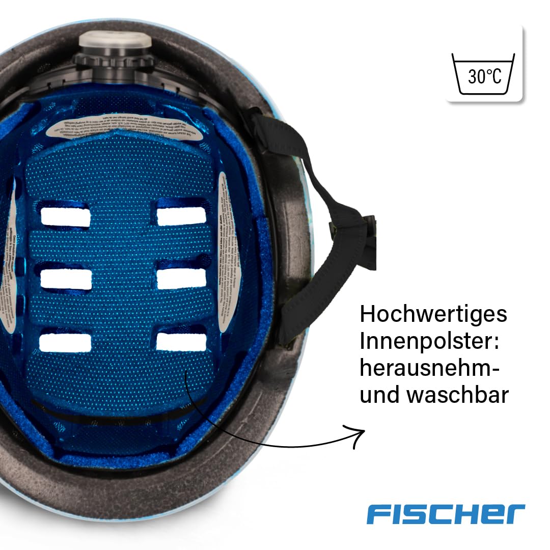 Casque Vélo BMX Fischer Garçon - Ajustable Avec Excellente Ventilation