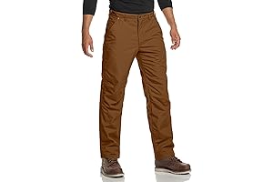 Wrangler Fleece-Lined Jeans for Men - Stay Warm and Dry in Any Weather