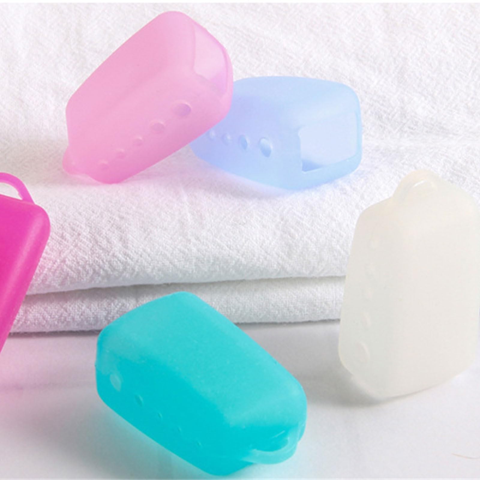 Set di 10 protezioni riutilizzabili per spazzolino da denti, in silicone, per uso quotidiano, impermeabili, essenziali