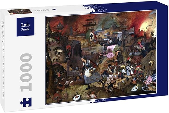 Puzzle Pieter Bruegel, o Velho - Provérbios Neerlandeses, 3 000 peças