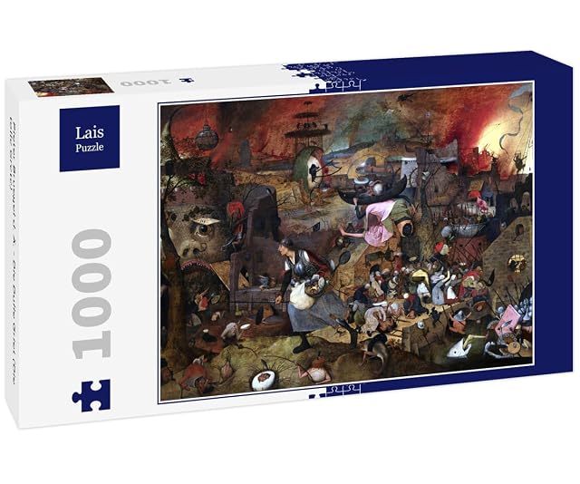 Lais Puzzle Pieter Bruegel el Viejo - La Dulle GRIET (La Gran Grete) 1000 Piezas