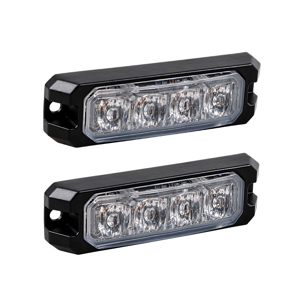 Lampe LED D'Avertissement Haute Visibilité – Voyant 12-220V, 360°, Mode Clignotant/Fixe – Pour Porte De Garage, Portail RF & Sécurité