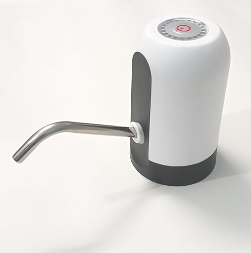 Dispensador de latas de botella de agua portátil inalámbrico recargable por USB automático para botellas de 20 litros para latas de agua Bomba de