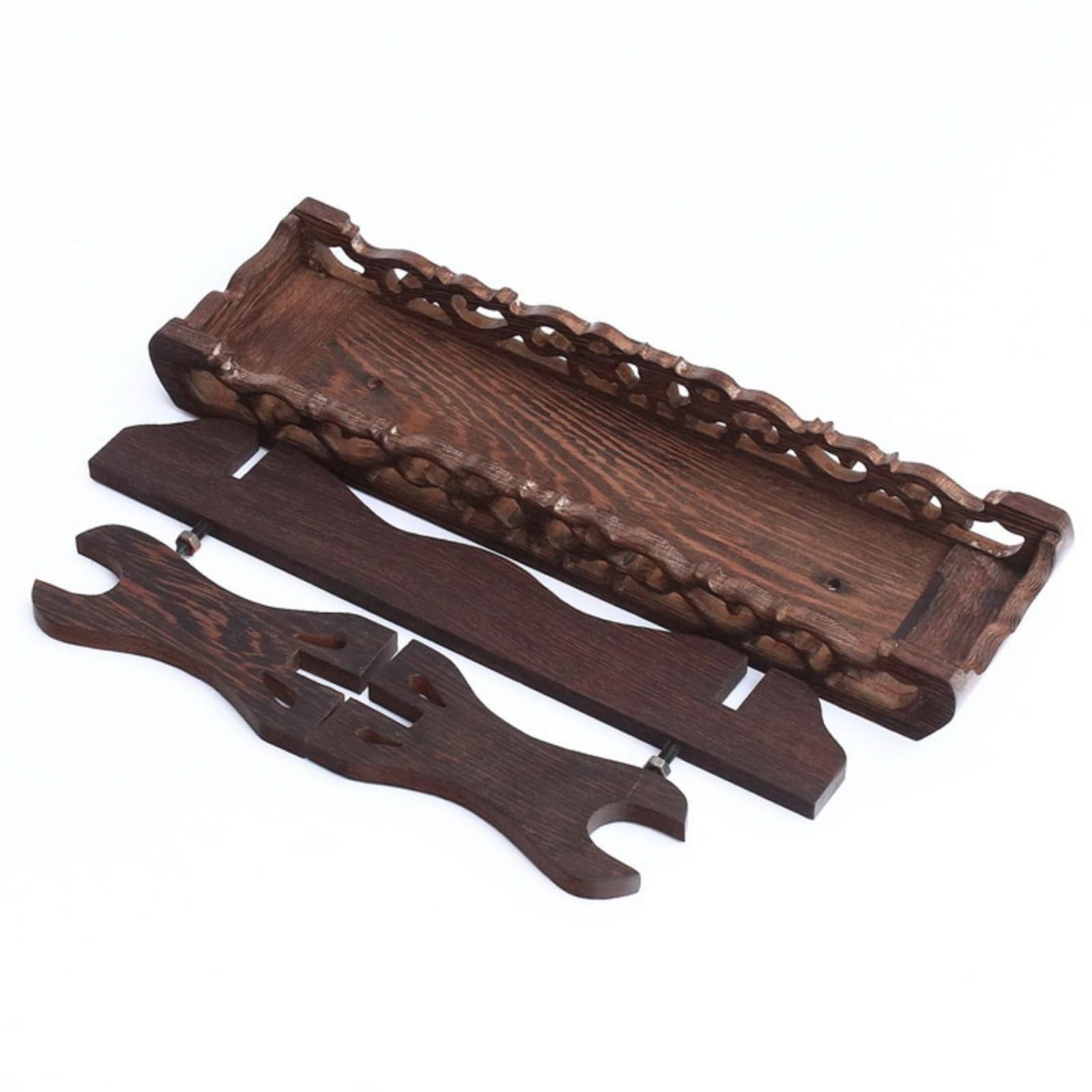 SchwertstäNder,SchwertstäNder Desktop,Holz Katana Halterung,Display SchwertstäNder Rack,Vertical,FüR Katana Samurai Schwert,UnterstüTzung Aller Schwerter,Flöte