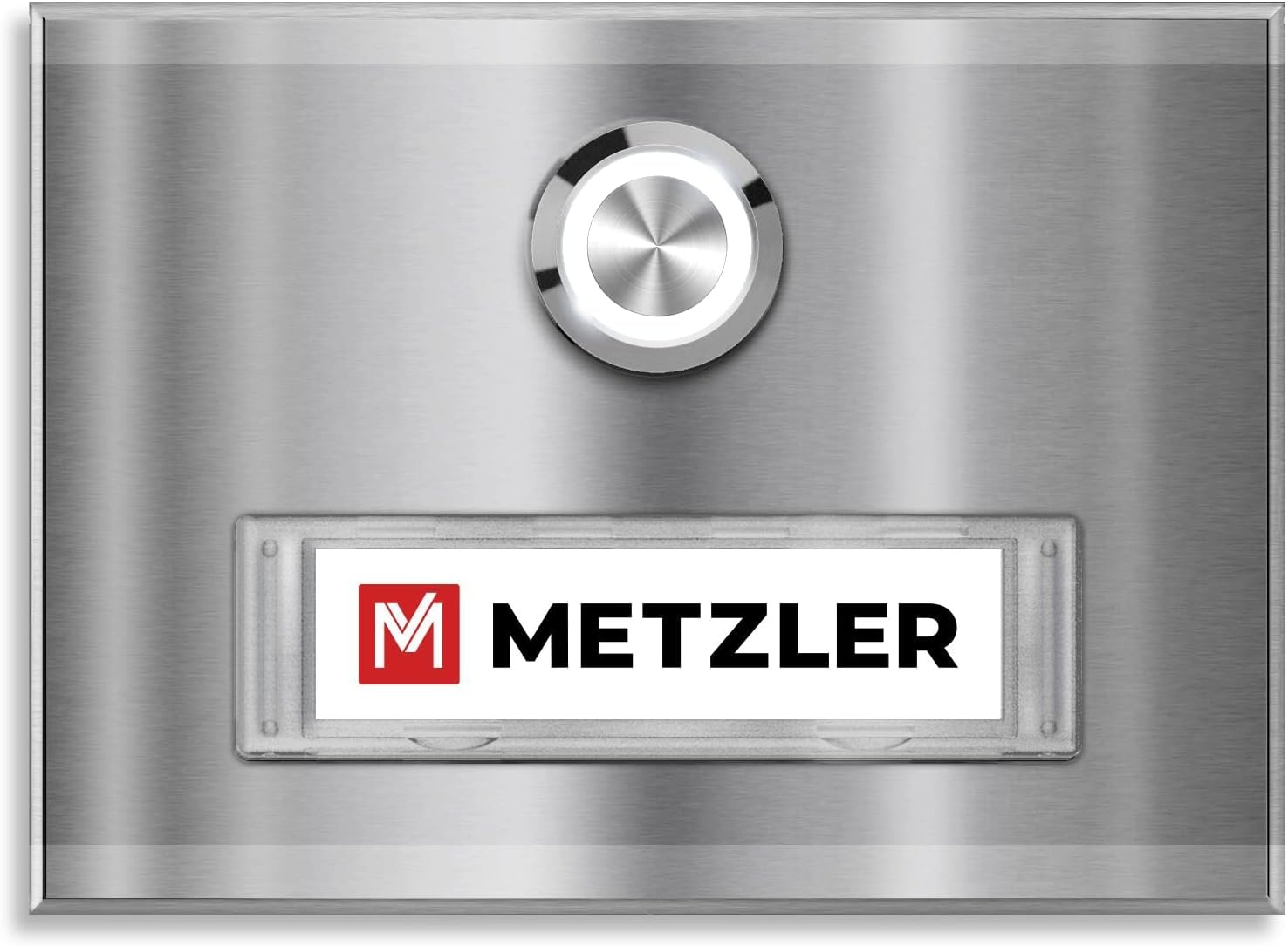 Targa Campanello In Acciaio Inox Personalizzata - Made In Germany, Con LED - Foto 10