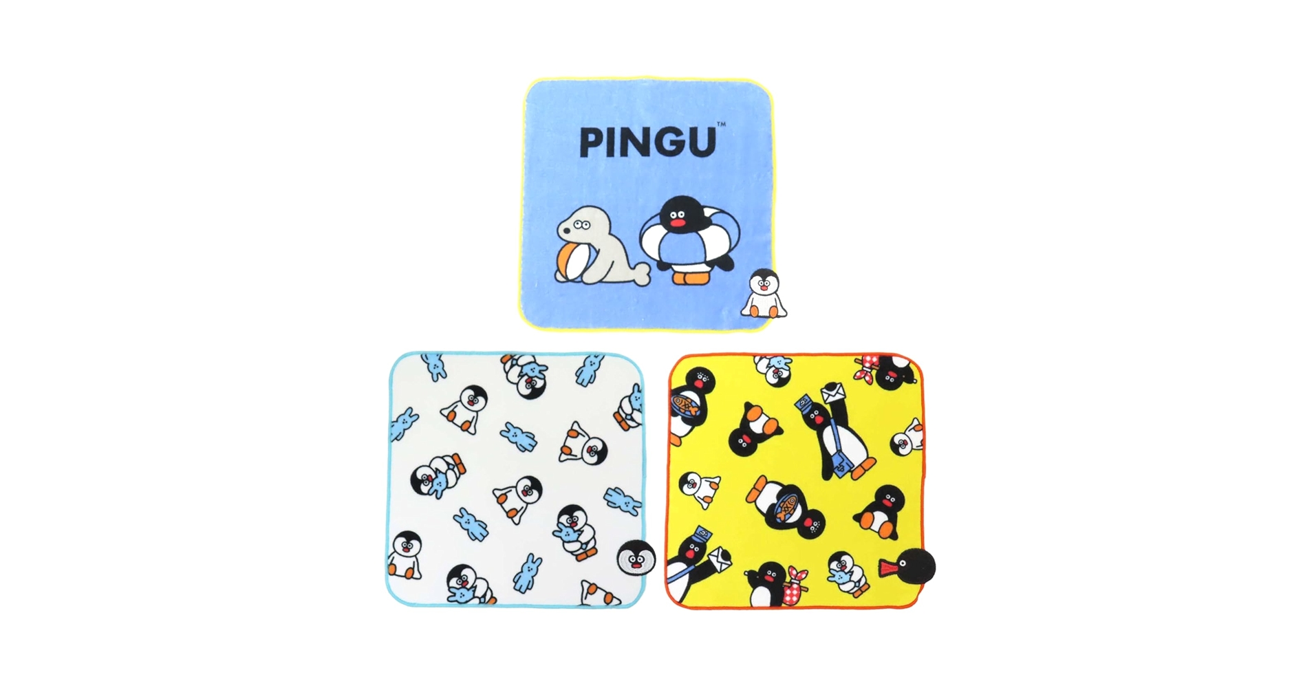 ピングー　ハンカチ Amazon.co.jp: 1. ピングー ミニタオル ハンカチ PINGU : ホーム