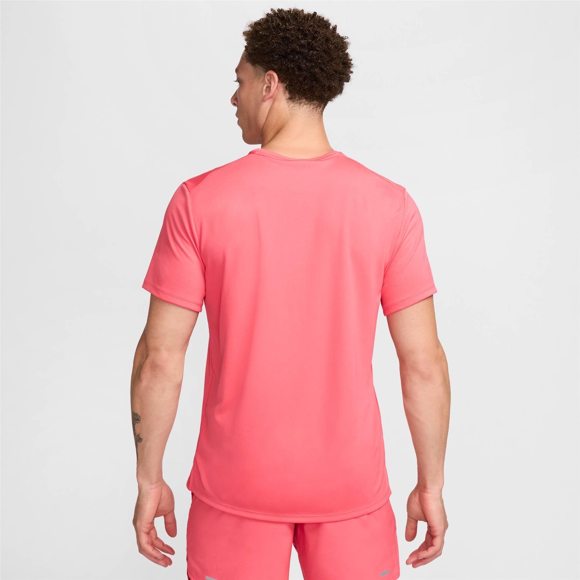 Nike Herren M Nk Df Uv Miler Ss Kurzarm Oberteil