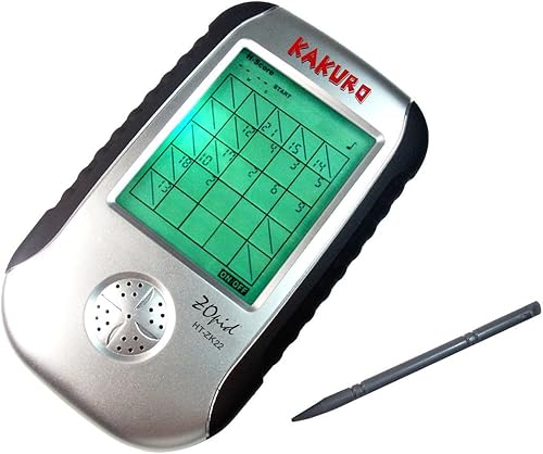 Kakuro - Rompecabezas electrónico iluminado con pantalla táctil con luz trasera, rompecabezas matemáticos de lógica de bolsillo