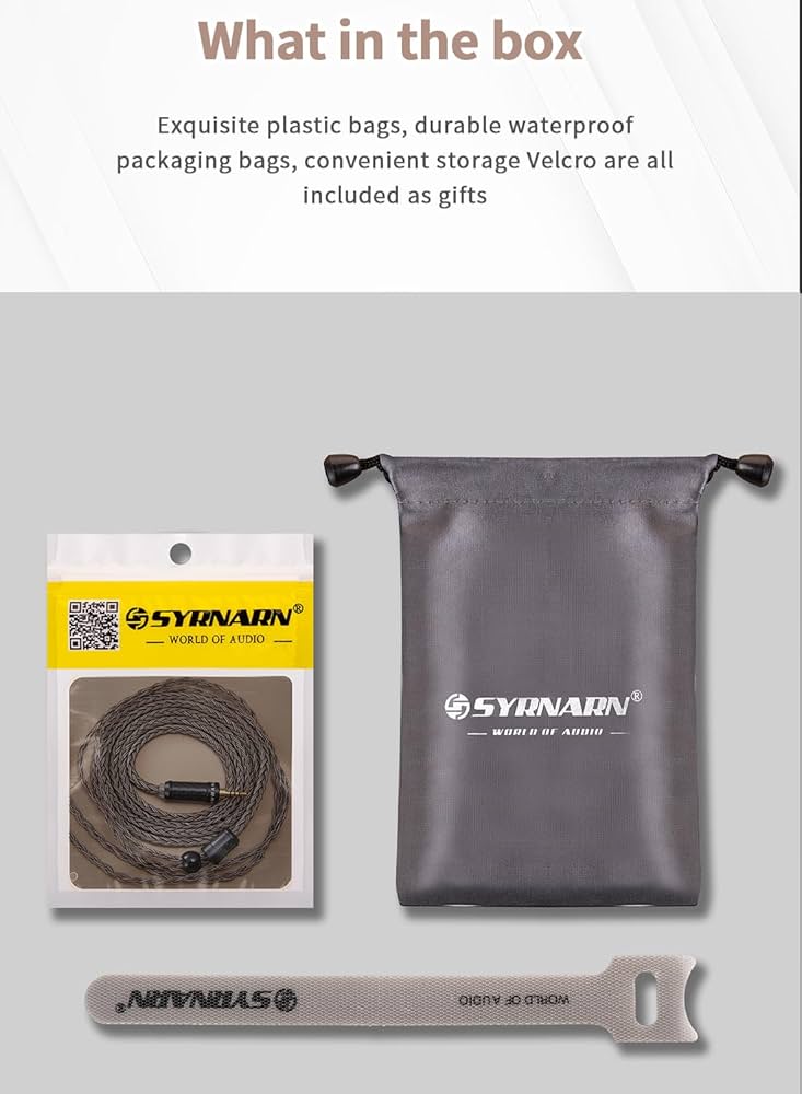 Amazon | SYRNARN ケーブル 4.4mmプラグ バランス交換用