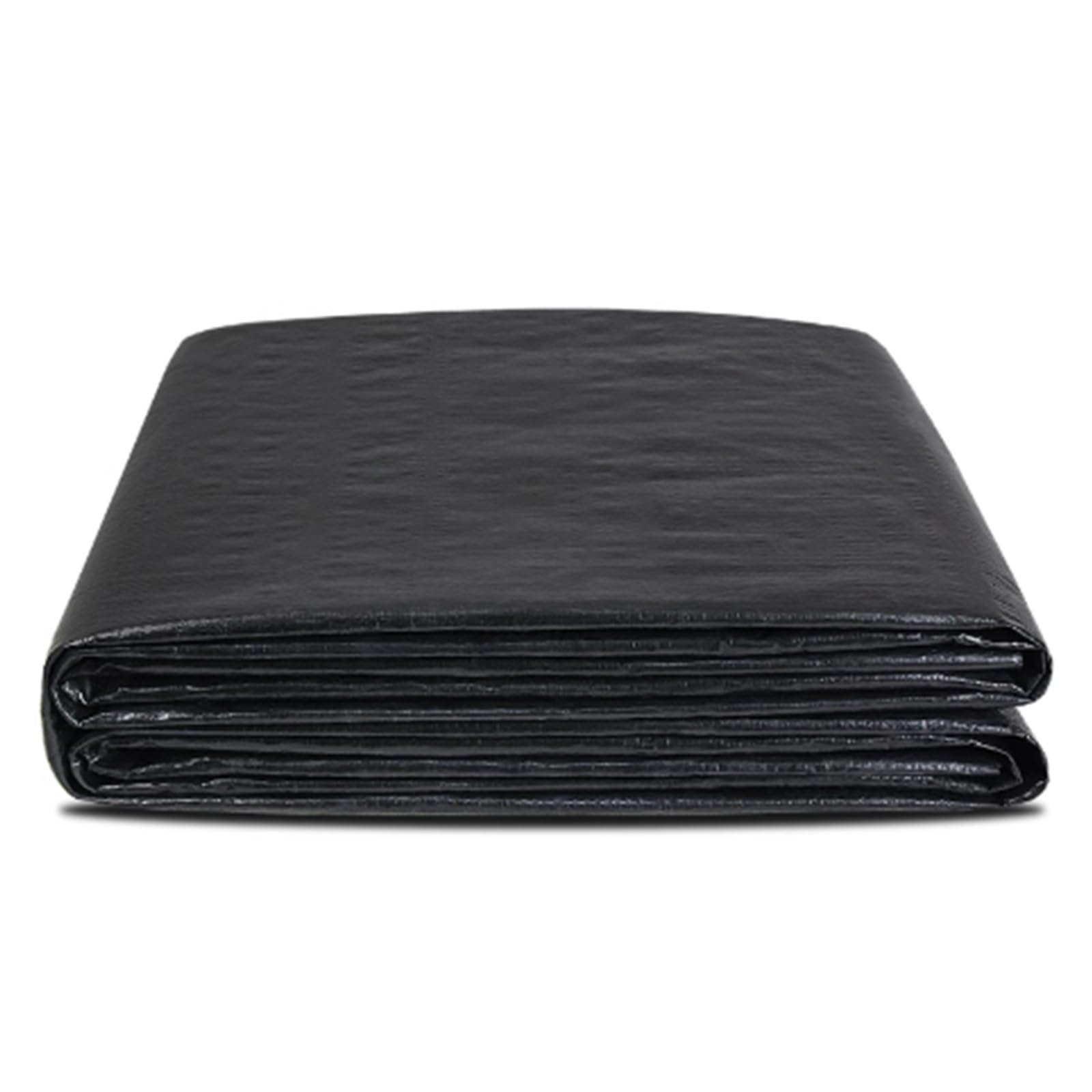 Lona para exteriores impermeable 16x16 lona multiusos negra de 11 mil para techar