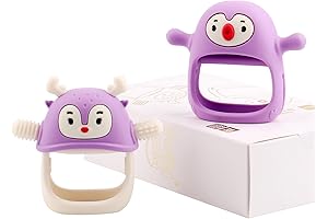 Mia Baby Teething Toy | 0-6 M Baby Teethers Teething Mitten for Pain Relief