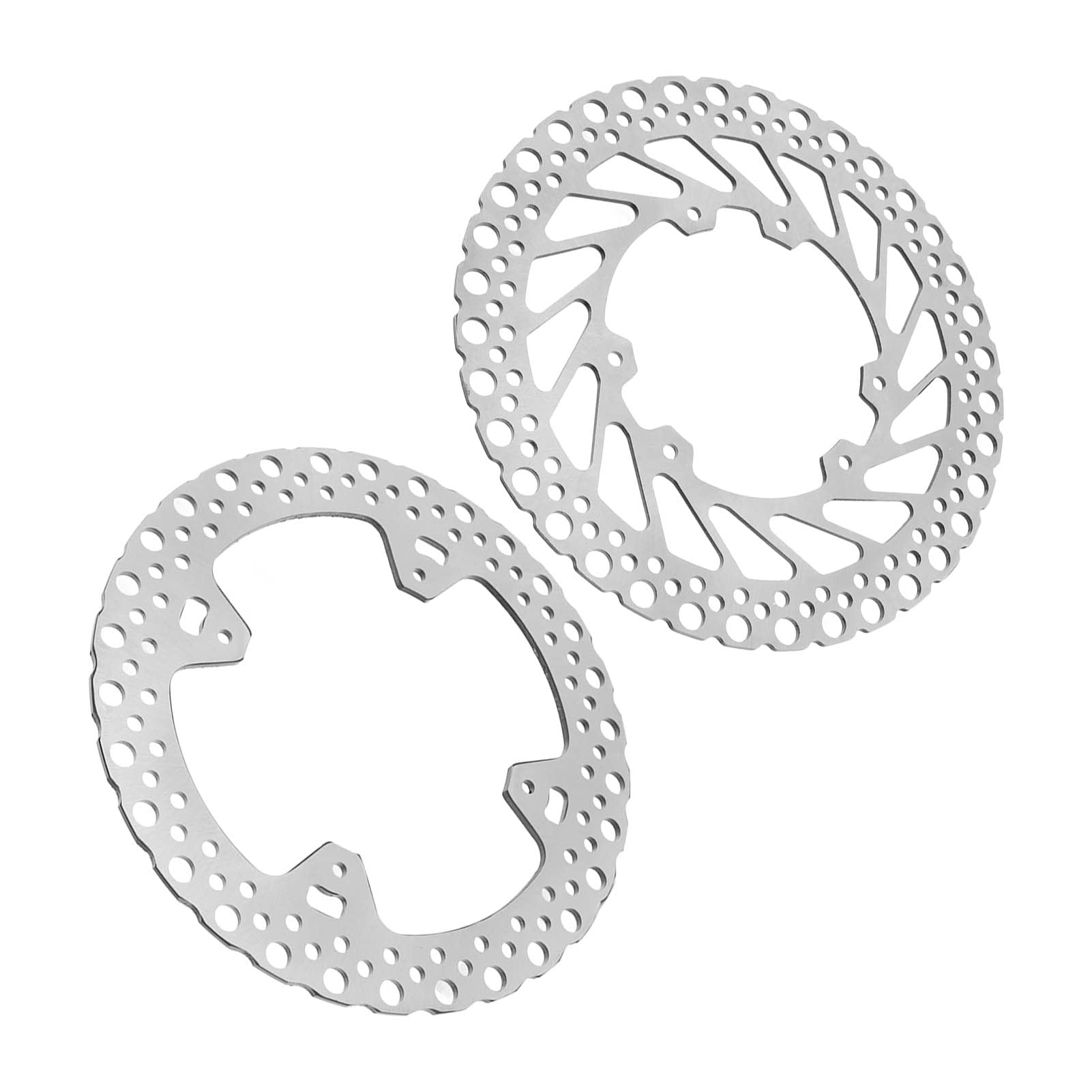 Qqmora Set Rotore Freno a Disco da 240 Mm di Ricambio Durevole in Acciaio Inossidabile per CR125R CR250R CRF250R CRF450R
