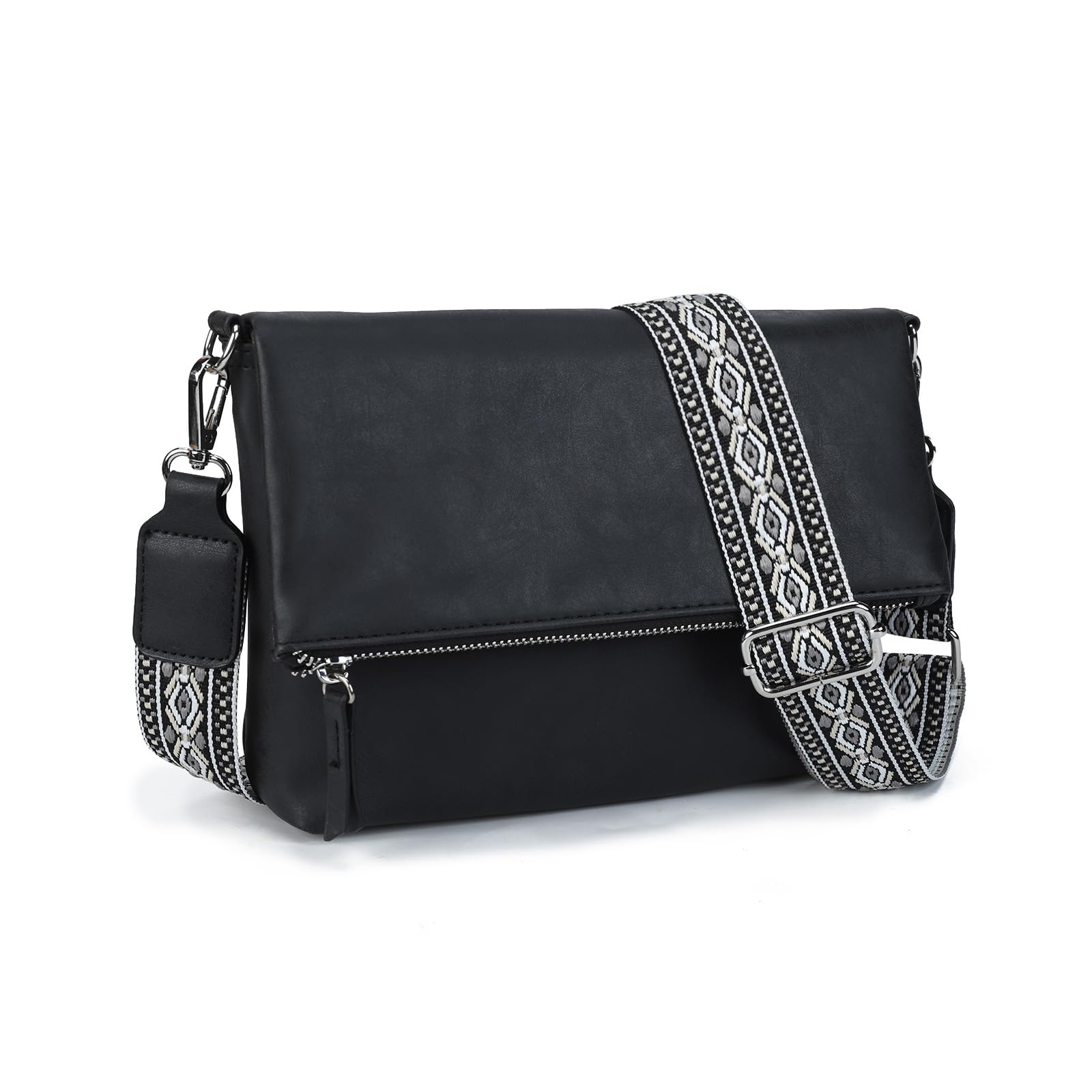juctshee Umhängetasche Damen, klassische Clutch,Vintage-Handtasche