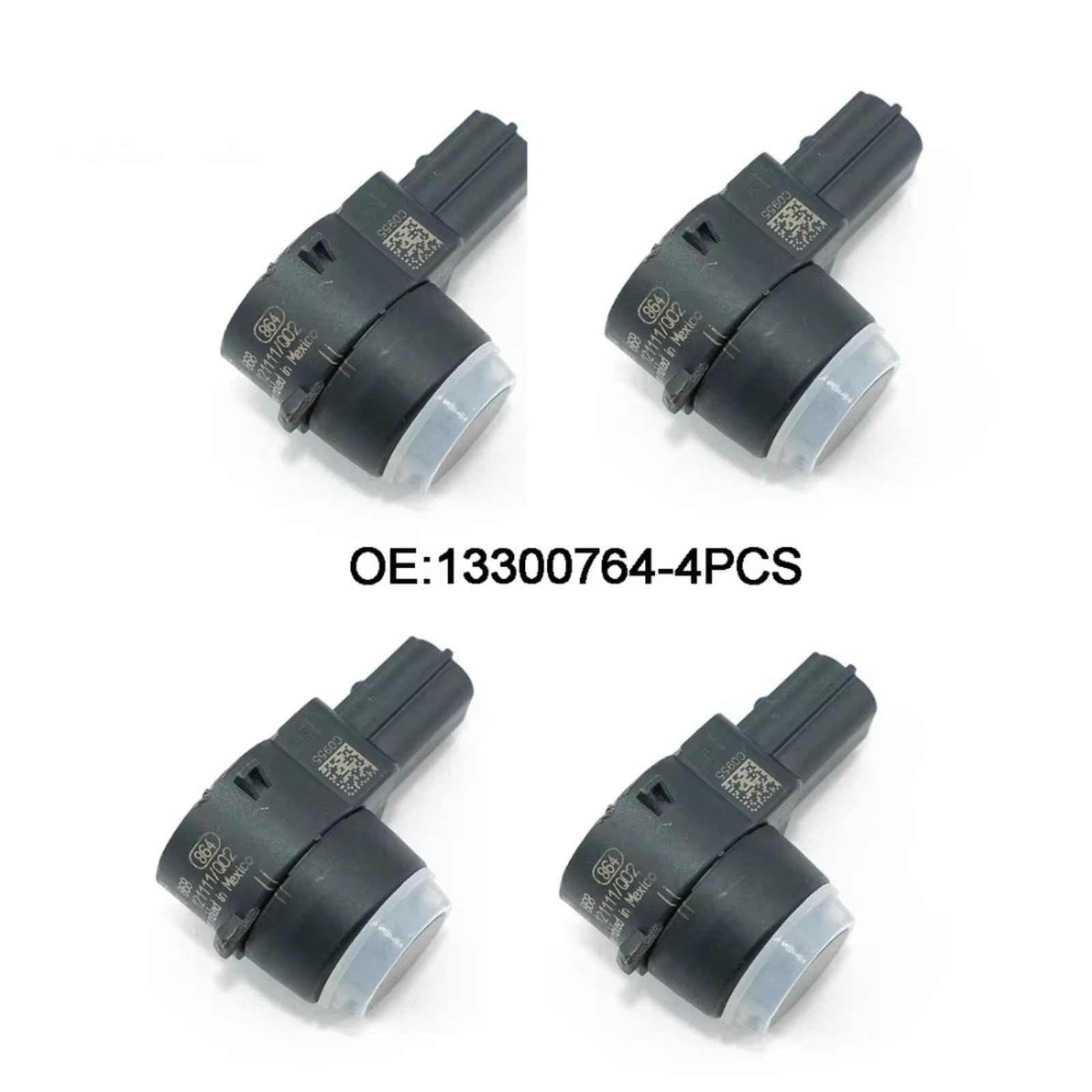 PDC Sensore parcheggio Per Opel Per Mokka Sensori Parcheggio PDC | Per Mokka X 2012-2019 Sensori PDC Paraurti assistenza retromarcia 13300764 4 pezzi