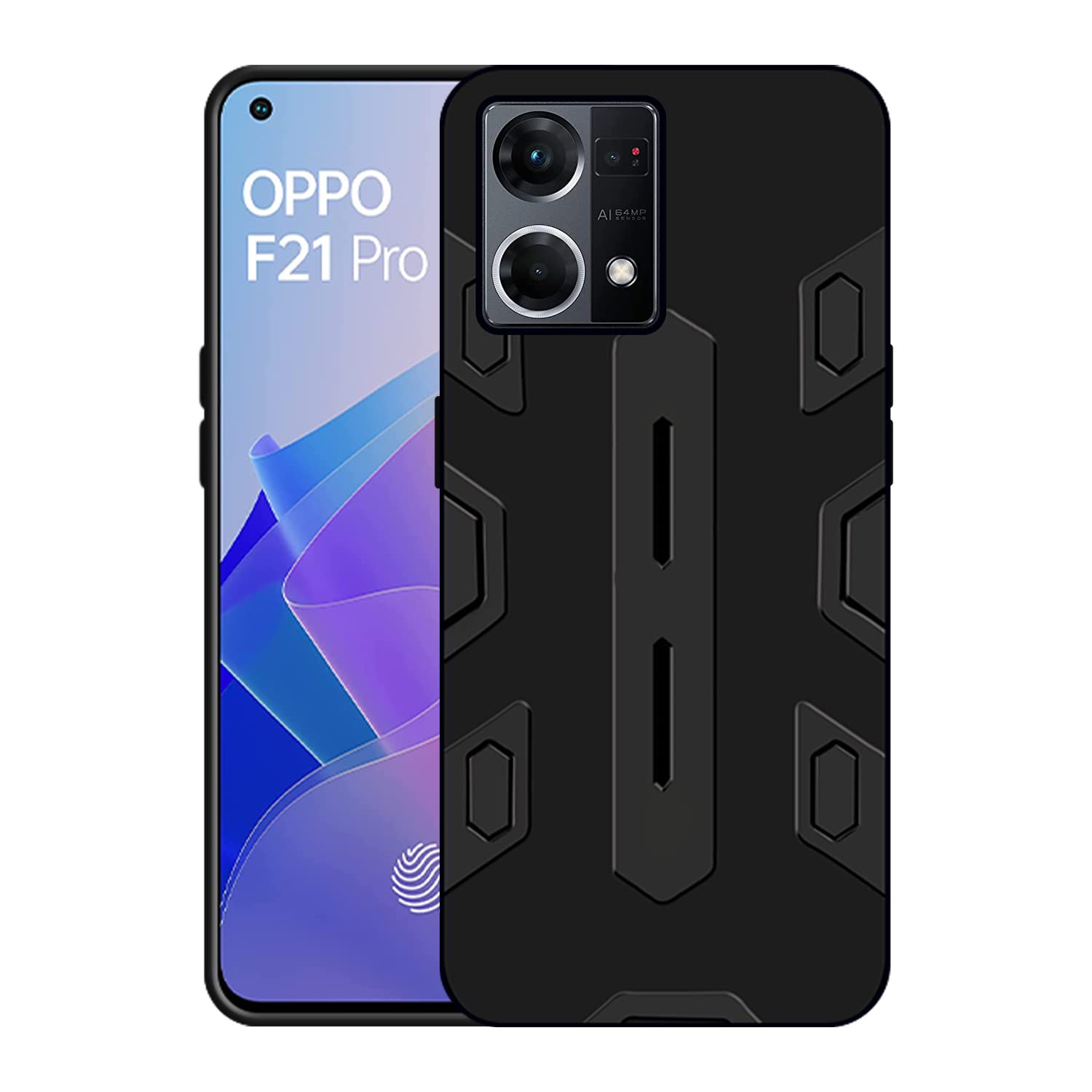 VIDO Shockproof Armor Back Case Cover for Oppo F21 Pro 4G / Oppo F21s Pro 4G (B09YDJ8RYV) Amazon Price History, Amazon Price Tracker