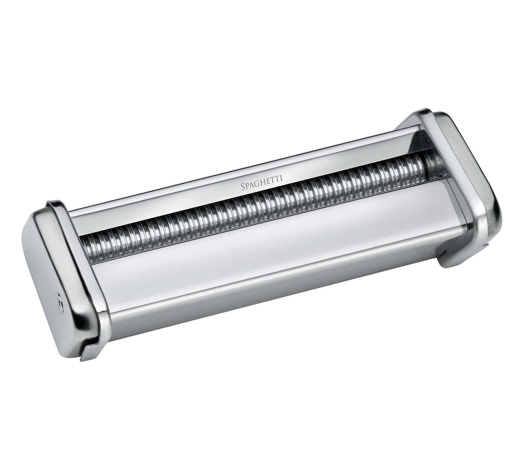 KÜCHENPROFI Nudelmaschine VITALE 150 Set, 6 Aufsätze, 7 Teigstärken | manueller Pastabereiter, Edelstahlgehäuse, anodisiertes Aluminium, für Lasagne, Tagliatelle, Spaghetti, Reginette, Ravioli