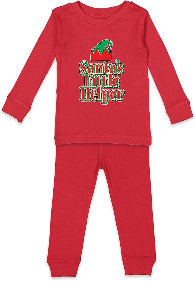 Tcombo Santa's Little Helper - Christmas Elf Kids Shirt & Pants Set