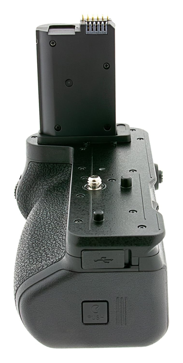 PATONA Poignée de batterie pour Nikon Z6 III (comme MB-N14) - Compartiment pour 2X EN-EL15c/b/a - Déclencheur portrait - Fonction de charge USB-C, télécommande IR incluse - Ergonomique, 282 g | PATONA poignée d’alimentation MB-N14 – meilleure prise, plus