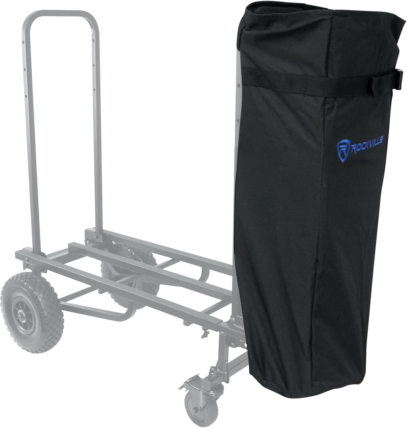 Rockville CART-STAND-BAG Tripod/Mic/Speaker Stand Bag, 600D Polyester, Rain-Resistant, Quick-Release Buckle, Fits Rock Cart Pro + Rock N Roller Carts (R2-R18)