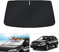 Vista 46 de KUST - Parasol para parabrisas para Chevy Equinox 2010–2017, accesorios para ventanas, funda solar plegable, bloquea los rayos UV, mantiene el coche