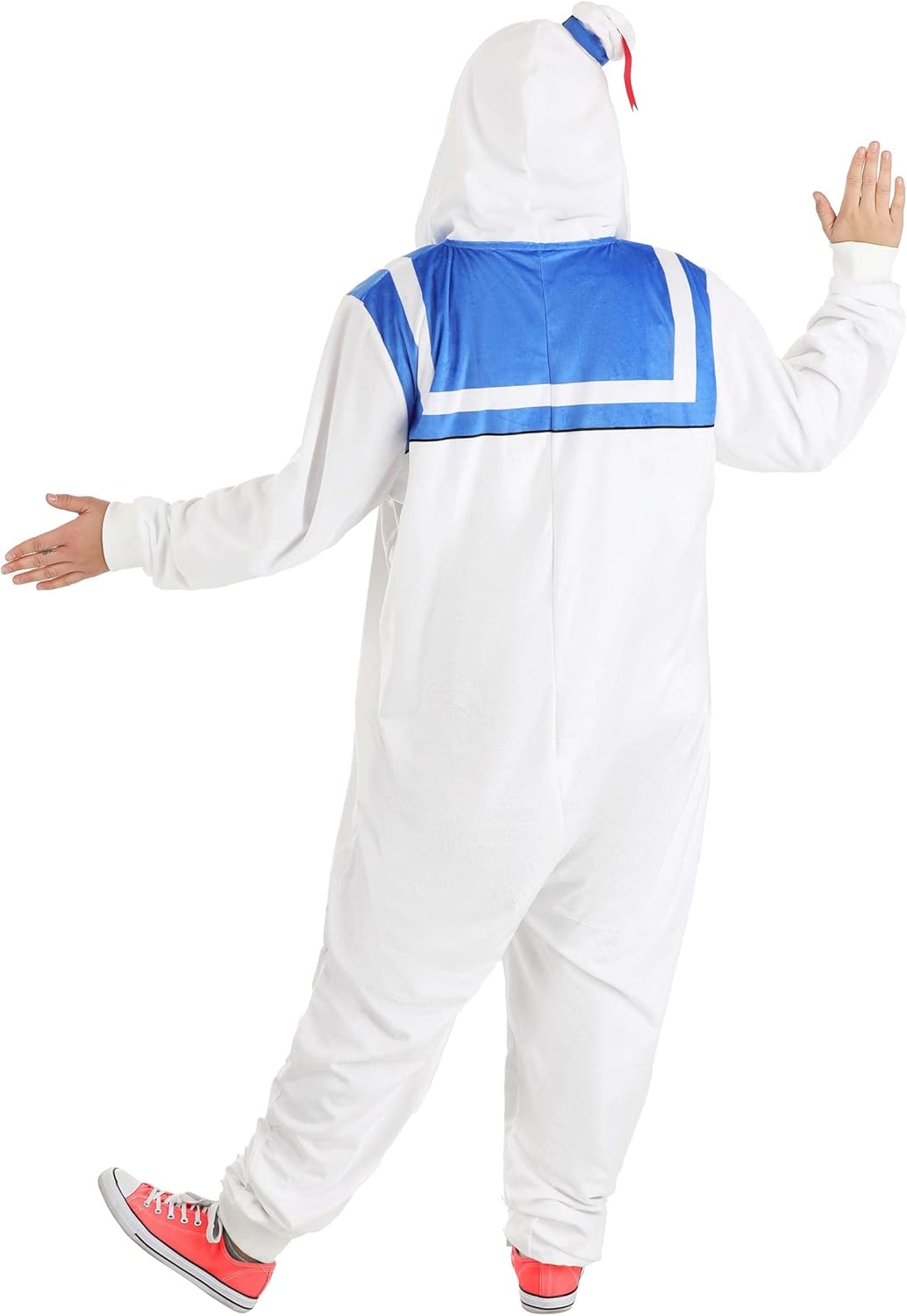 Plus Stay Puft Marshmallow Man Costume Onesie - Image 5