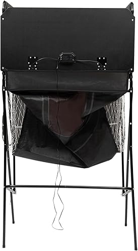 Miniatura 8 de Juego de baloncesto Pop a Shot, arcada de baloncesto de doble disparo con marcador electrónico LED, temporizador y 5 pelotas de baloncesto, juego de