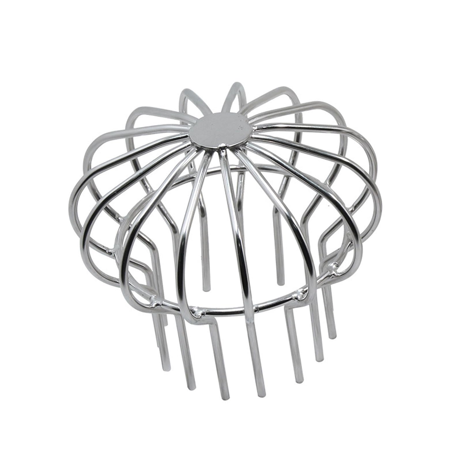 RGYBAO Steel Round Drain Grate Cover Outdoor Anti Clog Meshing Design Round Grates Cover for Balcony Patio Water Drainage Removable Anti Blockage Drain