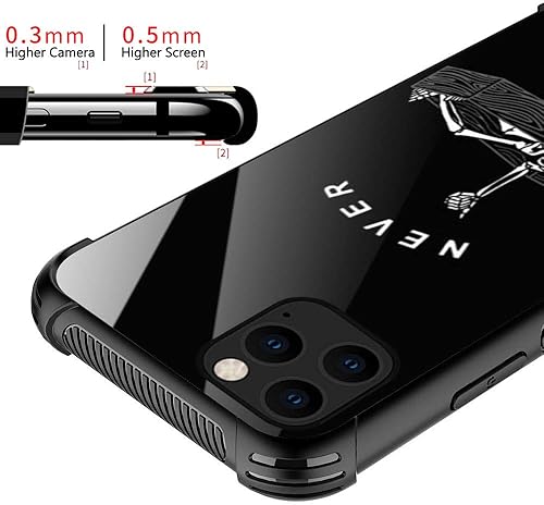 Vista 57 de Funda compatible con iPhone 12/12 Pro, funda de invasión de vaca alienígena OVNI, parte trasera de vidrio templado + funda protectora de silicona