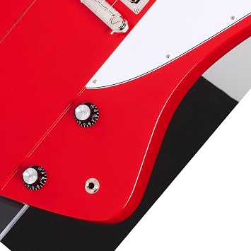 Epiphone Inspired by Gibson Custom 1963 Firebird I Reissue, Cardinal Red with Case