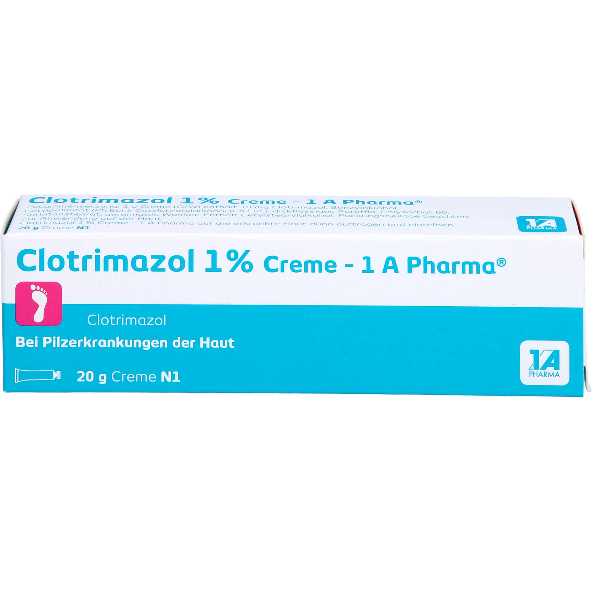 Clotrimazol 1% Creme – 1A Pharma