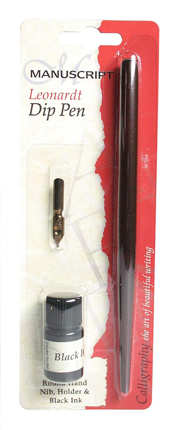 Manuscript Pen Company Mdp260B Plume ronde pour stylo et encre noire