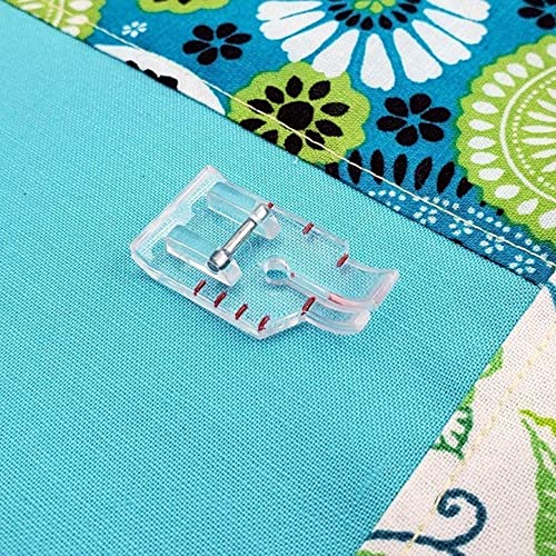 Pie prensatela para acolchado de 1/4 pulg con guía borde 2 pcs miniatura 5