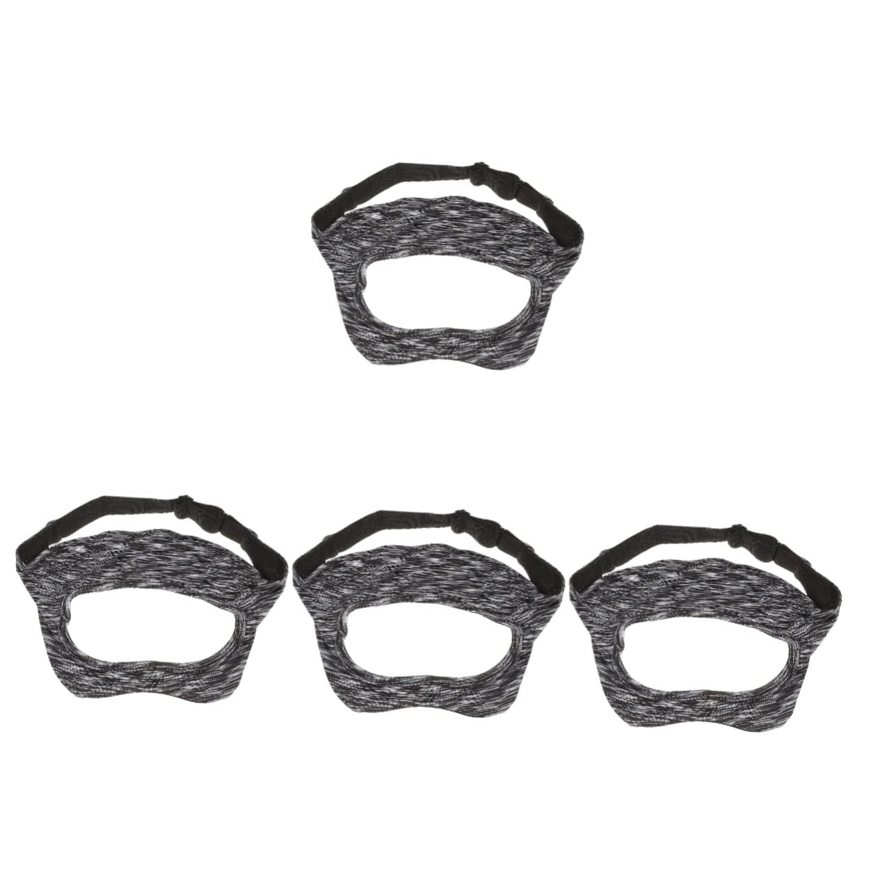 4pezzi Coperchio Maschera Vr e Traspirante Copertura Per Auricolari Virtuali Facile Da Pulire e Comoda Adatta Diverse Forme Del Viso e Circumferenze Della Testa