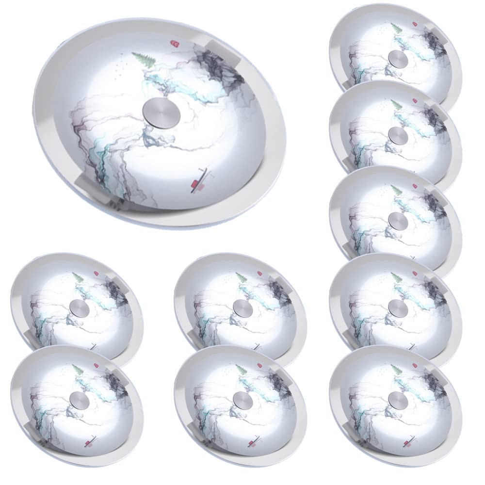 Garniture de déflecteur anti-éblouissement pour lumière encastrée LED